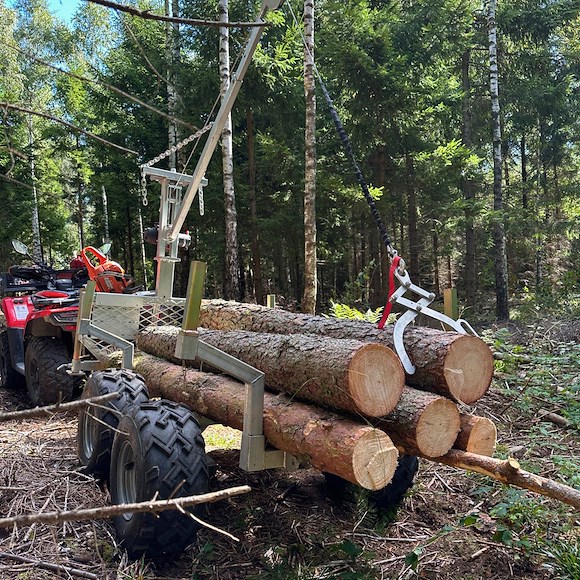 ATV-PRO Timmersax Med Handtag Kraftig