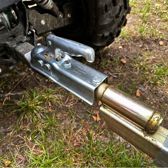 ATV-PRO ATV Timmervagn Med Kran