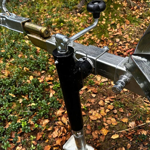 ATV-PRO ATV Timmervagn Med Kran