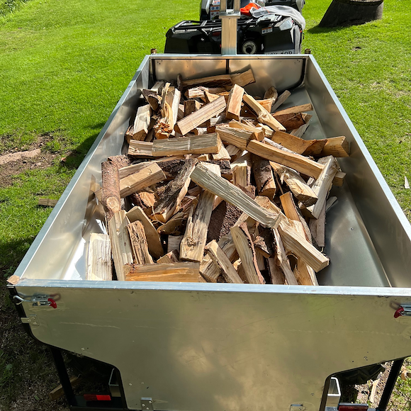 ATV-PRO ATV Vagn med Flak & Kran