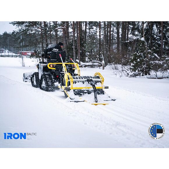 Iron Baltic (IB) ATV/UTV Snövält med Skatedyna 145