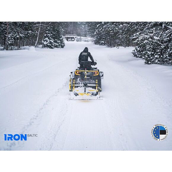 Iron Baltic (IB) ATV/UTV Snövält med Skatedyna 145