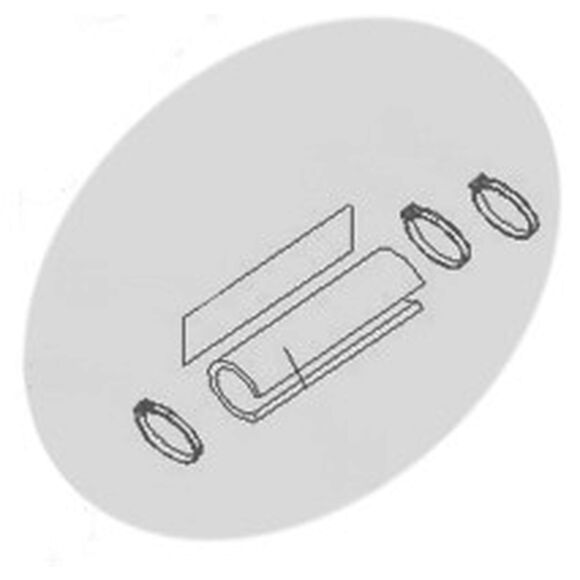 CF MOTO Avgasrör Värmesköld Kit CF Moto/Goes