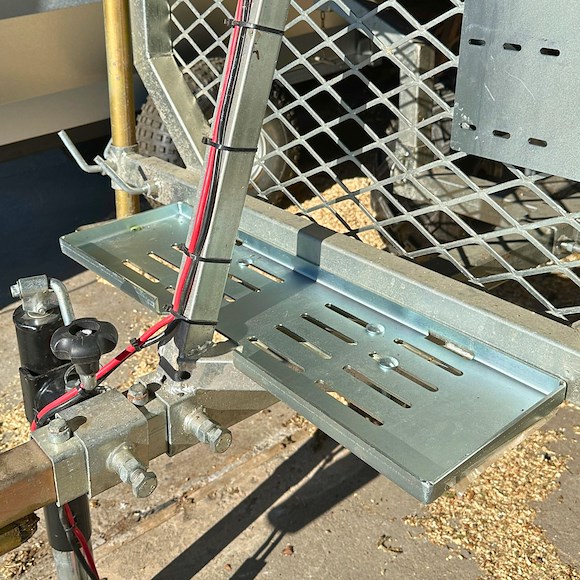ATV-PRO Batterihylla ATV Timmer/Flakvagn