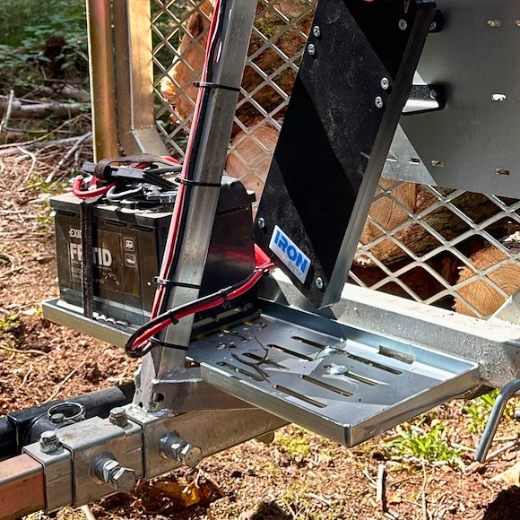 ATV-PRO Batterihylla ATV Timmer/Flakvagn
