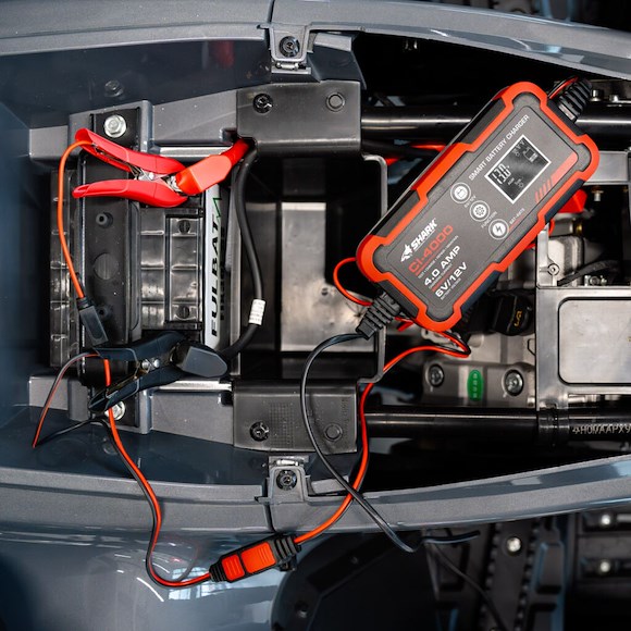SHARK Batteriladdare ATV 6/12V 4A AGM/Bly/Lithium IP65