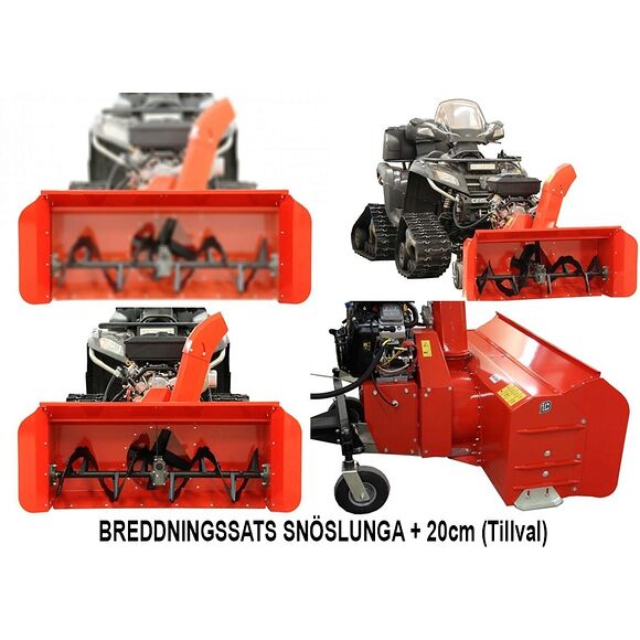 Iron Baltic (IB) ATV Snöslunga 125 Cm Briggs & Stratton 14Hk
