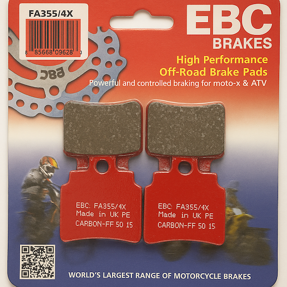 EBC Bromsklossar FA355 Arctic Cat/Kymco 250-300