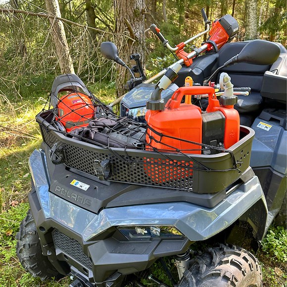 BRONCO ATV Nätkorg Fram