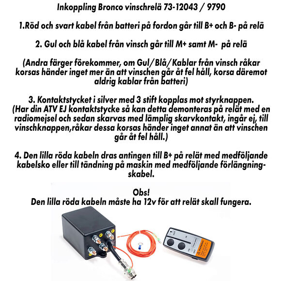 BRONCO Bronco Vinsch 3500 Generation II BLACK EDITION Nylonlina