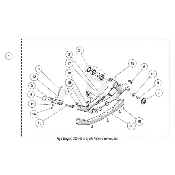 CAMSO Camso Lagersats Ram T4S/R4S/X4S
