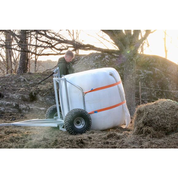 CARLMANS Carlmans Balvagn ATV 600Kg - Stående Balar - Svensktillverkad