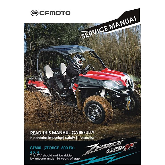 CF MOTO Servicemanual CF Moto Z Force 800