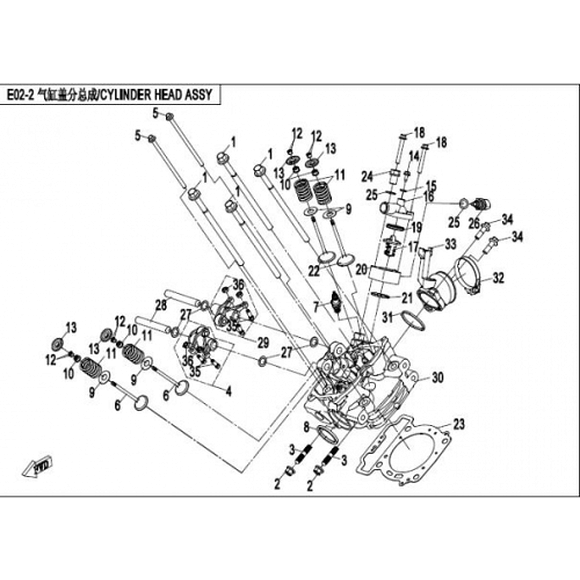 CF MOTO O-Ring Insugsgummi CF Moto C Force 450/520/550