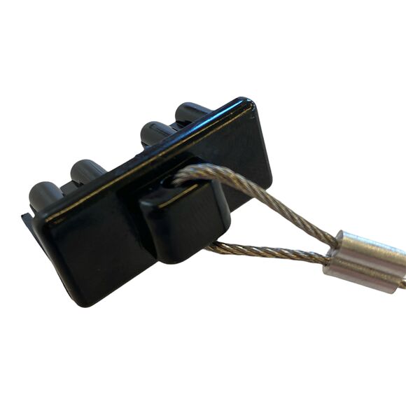 ATV LAB Damm/Smutsskydd Batterikontaktdon 50A Hård Svart