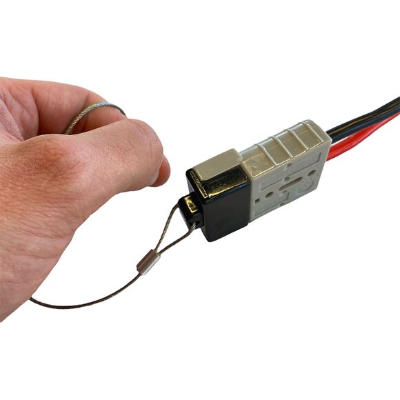 ATV LAB Damm/Smutsskydd Batterikontaktdon 50A Hård Svart