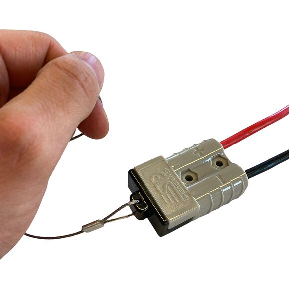 ATV LAB Damm/Smutsskydd Batterikontaktdon 50A Hård Svart