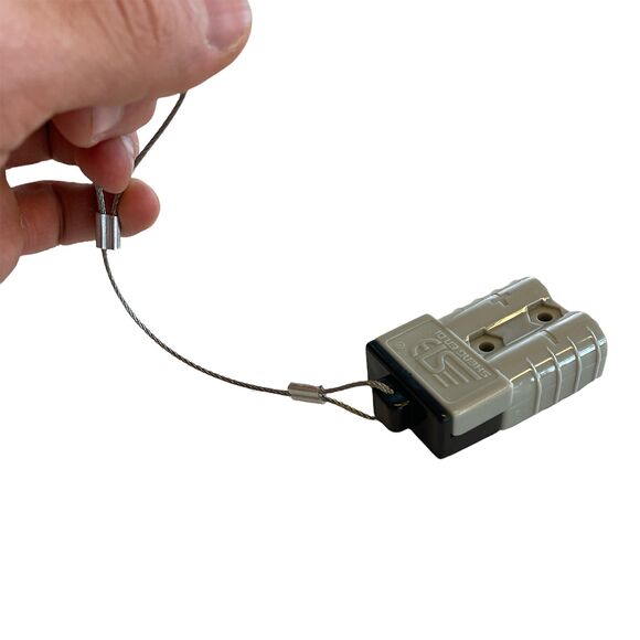 ATV LAB Damm/Smutsskydd Batterikontaktdon 50A Hård Svart