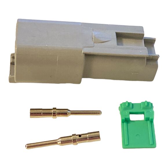 DEUTSCH Deutsch Kontakt 2-pol Receptacle