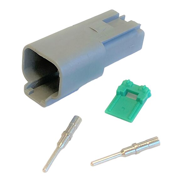 DEUTSCH Deutsch Kontakt 2-pol Receptacle