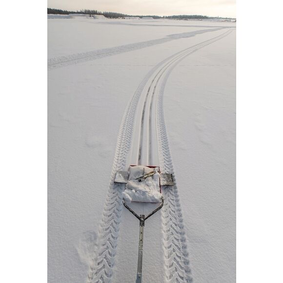 Iron Baltic (IB) ATV Spårsläde för Längdskidspår Klassisk