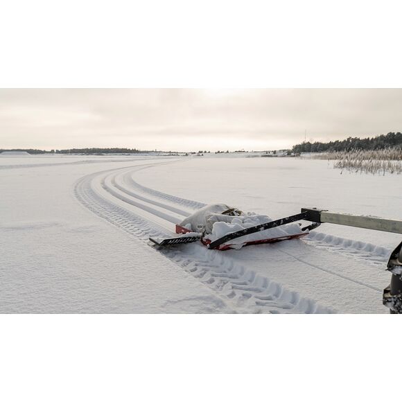Iron Baltic (IB) ATV Spårsläde för Längdskidspår Klassisk