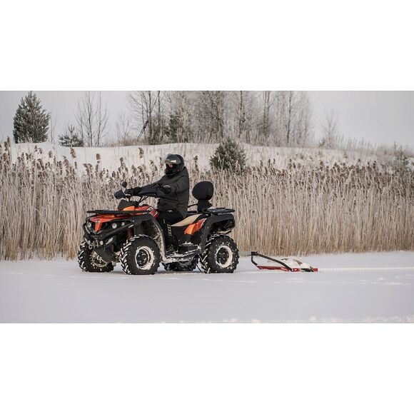 Iron Baltic (IB) ATV Spårsläde för Längdskidspår Klassisk