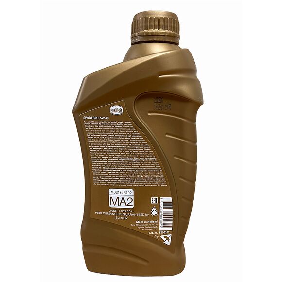 EUROL Eurol Sportbike 5W-40 Helsyntet 1L