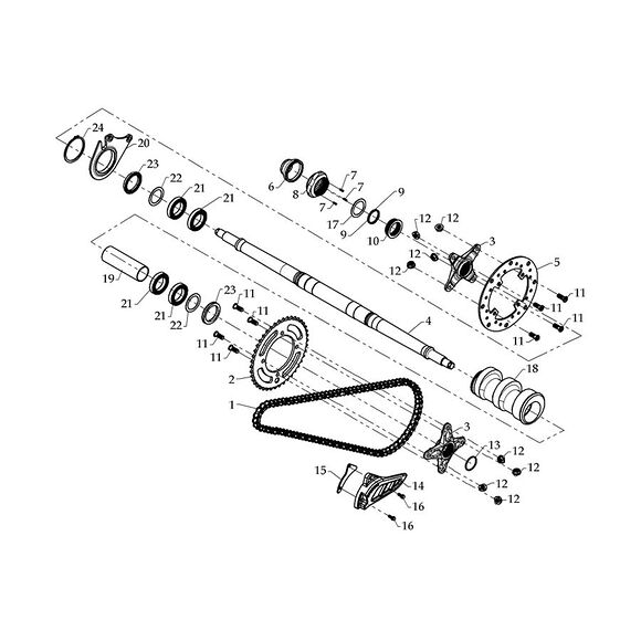 DINLI REGULATOR WASHER DINLI 270/300/450