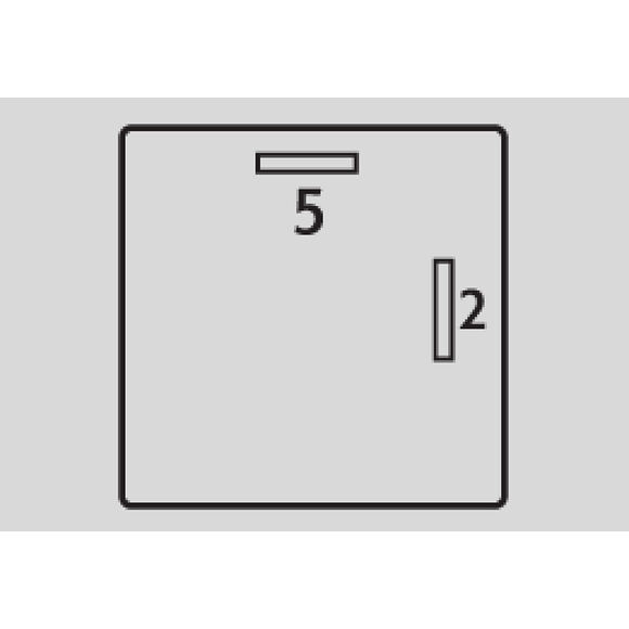 FLOSSER Blinkersrelä LED 12V 2 kontakter Max 30W