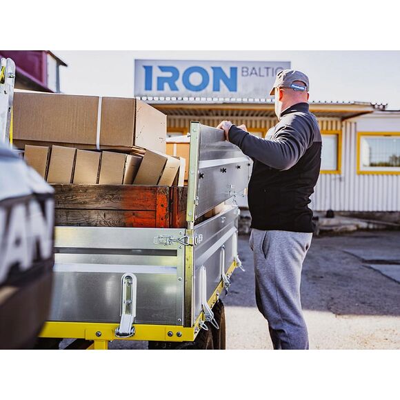 Iron Baltic (IB) Förhöjningslämmar IB Flakvagn Boggie 1200 Högbyggd