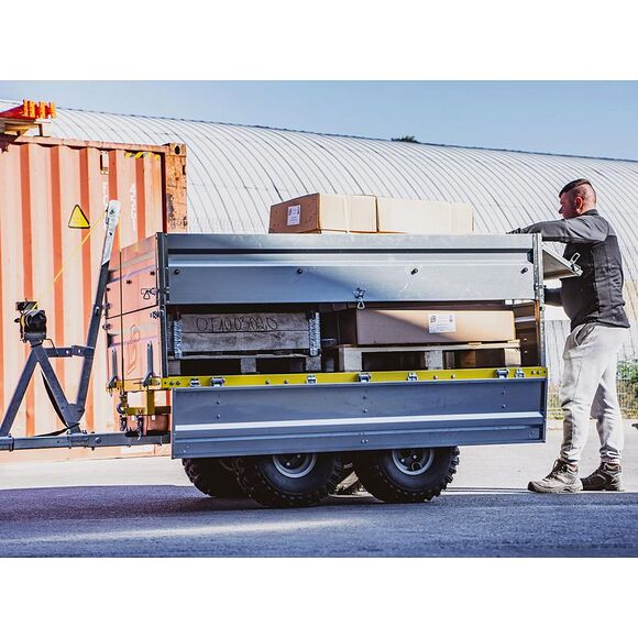 Iron Baltic (IB) Förhöjningslämmar IB Flakvagn Boggie 1200 Högbyggd