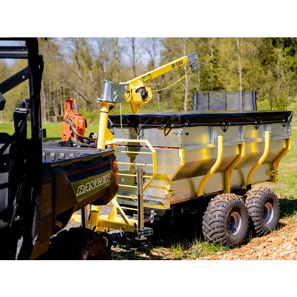 Iron Baltic (IB) Förhöjningslämmar IB Flakvagn Boggi ATV Offroad 1200