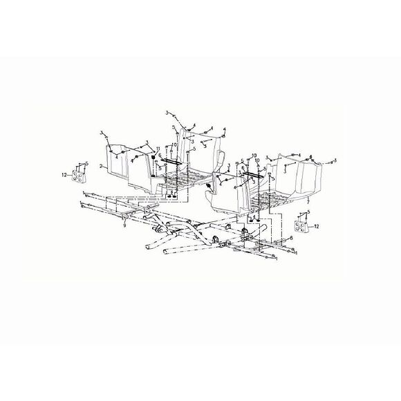 CF MOTO Fotbalja Höger CF Moto 500
