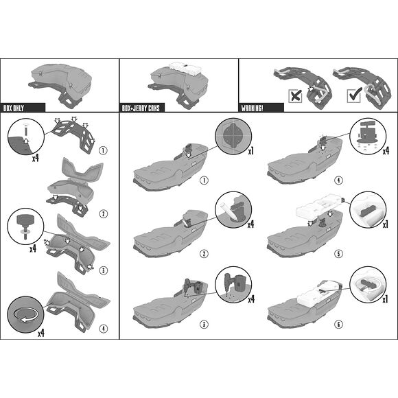 Tesseract Tesseract Transportbox Bak TGB Blade 1000 LT EPS