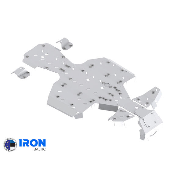 Iron Baltic (IB) Hasplåt CF Moto C-Force 850/1000 G3 2024+ Aluminium