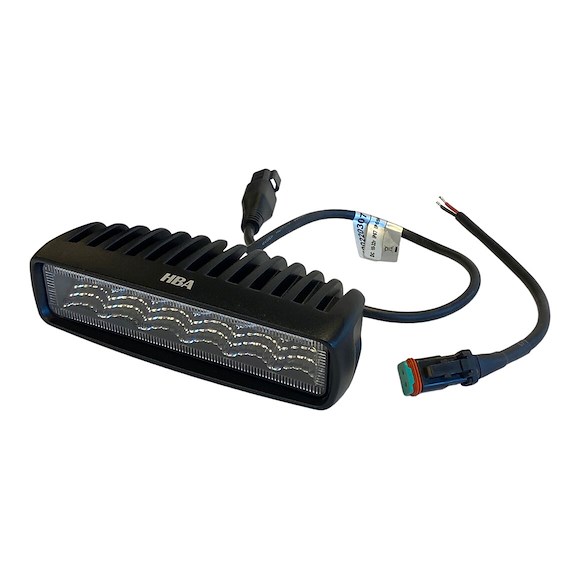 HBA 2st Arbetsbelysning Slim Reflektor 30W / 2520 Lumen Med Kablage