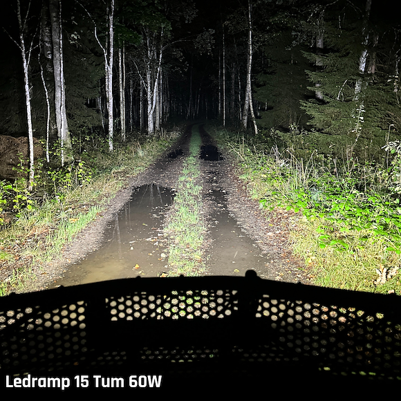 HBA Ledramp Arbetsljus ATV 15 Tums 60W / 5040 Lumen