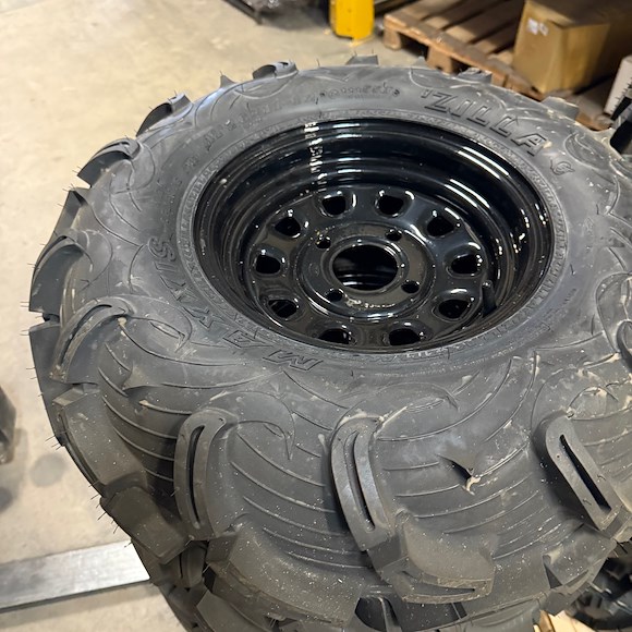 ATV-PRO HJULKIT ATV ITP Delta Stålfälg 4/110 med Maxxis Zilla däck