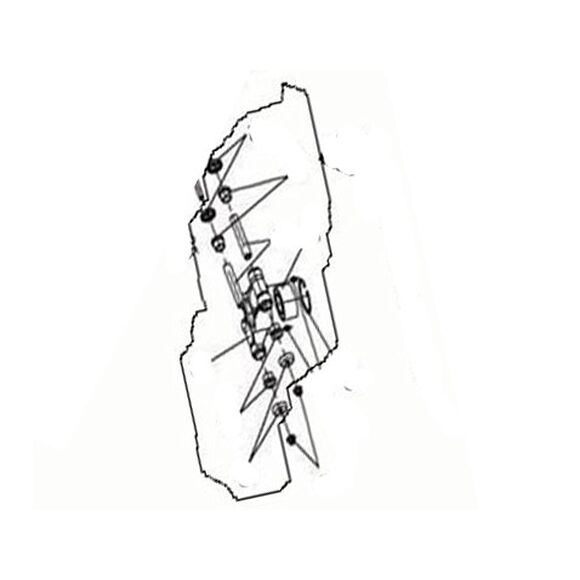 CF MOTO Hjulhubb Bak CF Moto 500