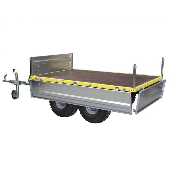 Iron Baltic (IB) IB Flakvagn Boggie 1200 Högbyggd