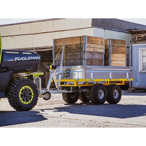 Iron Baltic (IB) IB Flakvagn Boggie 1200 Högbyggd