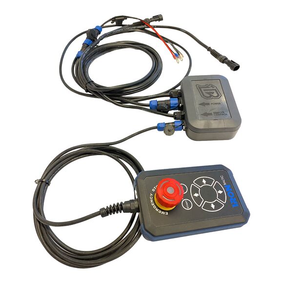 Iron Baltic (IB) Kontrollbox och fjärrkontroll IB Snöslunga