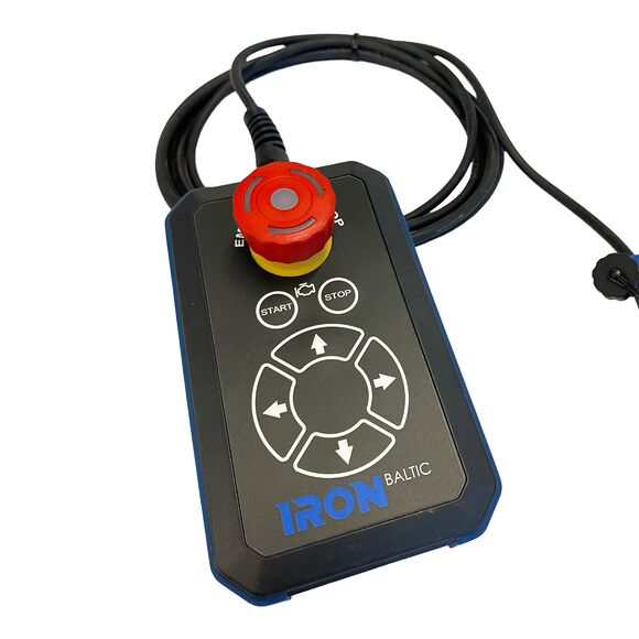 Iron Baltic (IB) Kontrollbox och fjärrkontroll IB Snöslunga