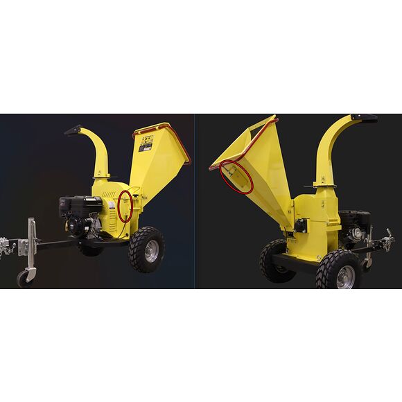 Iron Baltic (IB) Nödstopp Brytare Flishugg PRO-14HP