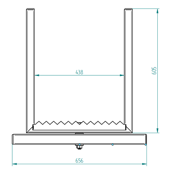 Iron Baltic (IB) Roterbar Lastbärare Till Lunningsvagn