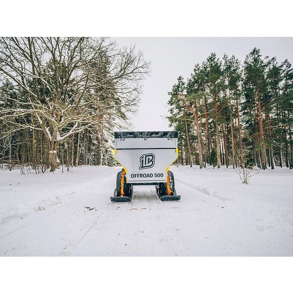 Iron Baltic (IB) Släpvagns Skidor För Enkelaxlad Kärra (1 Par)