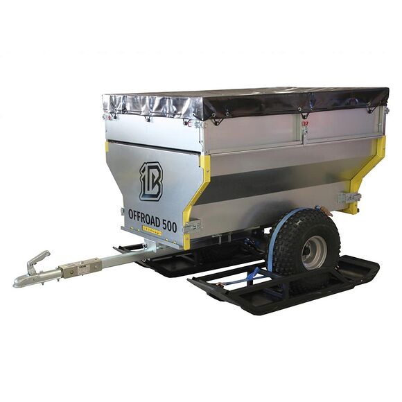 Iron Baltic (IB) Släpvagns Skidor För Enkelaxlad Kärra (1 Par)