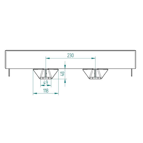 Iron Baltic (IB) ATV Spårsläde för Längdskidspår Klassisk