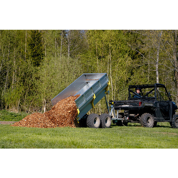 Iron Baltic (IB) IB Flakvagn Boggi ATV Offroad 1200 med Tippkran & Elvinsch